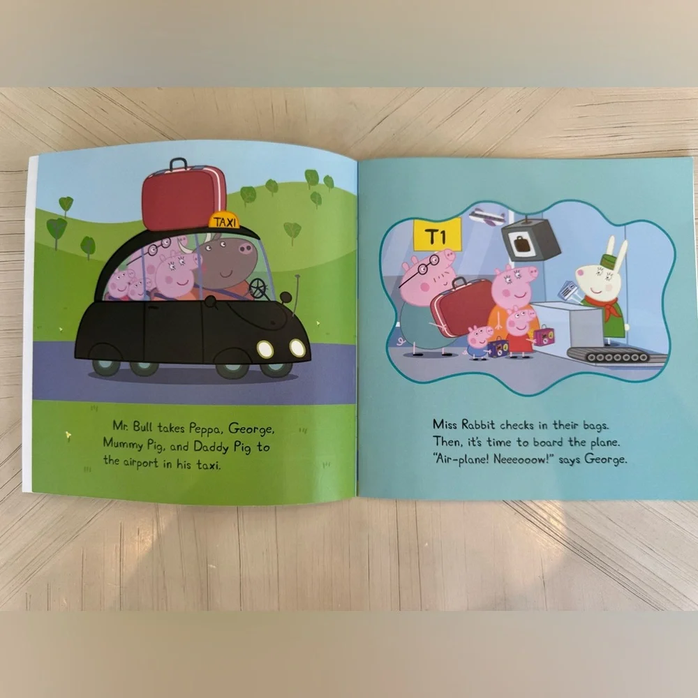 Peppa Pig Book Bundle 2 Scholastic On the Road Family Trip